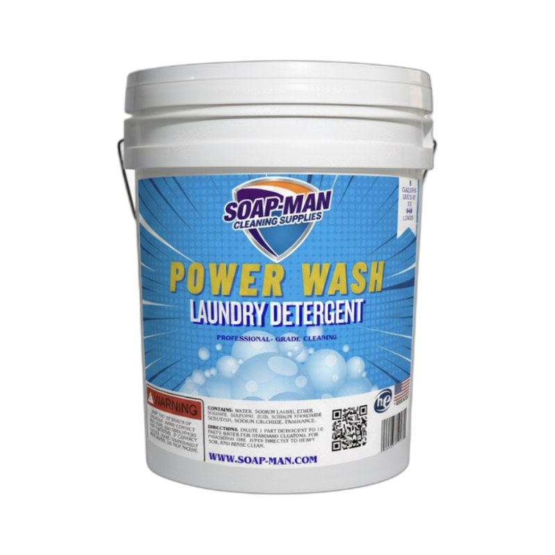 Power Wash Laundry Detergent — bulk commercial laundry detergent