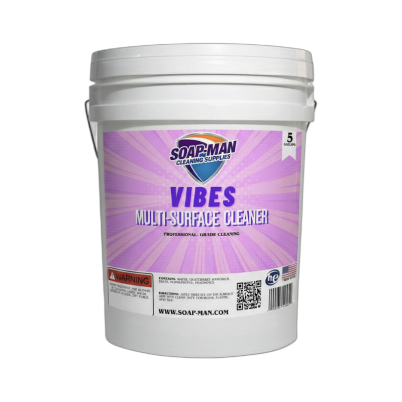 Vibes Multi-Surface Cleaner — Soap-Man commercial disinfection program